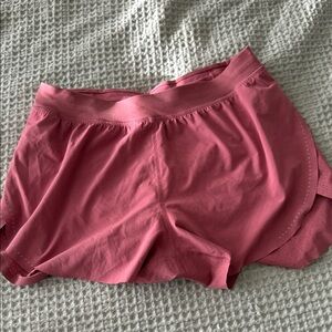 Pink Lululemon Athletic Shorts